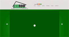 Desktop Screenshot of ekoroof.cr